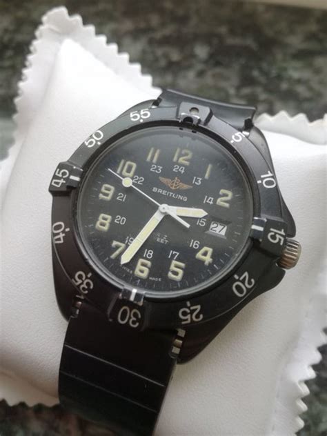 breitling colt military pvd ref 80180|Rare Breitling Colt Ref 80180 Sterile Military Diver SOLD!.